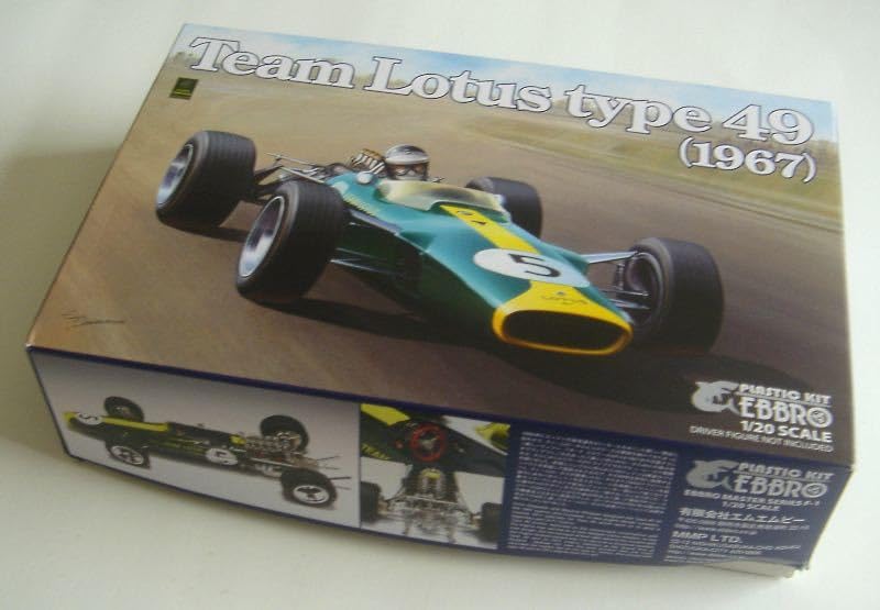 Amazon.co.jp: エブロ 1/20 チーム ロータス タイプ 49 1967 