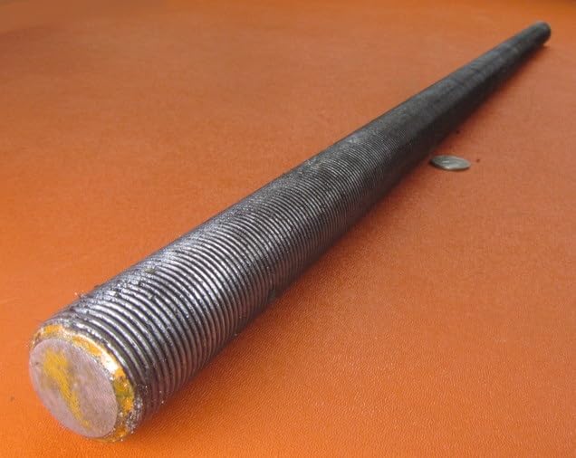 Grade B7 Steel Fully Threaded Round Rod, 1-1/4"-12 Diameter x 36.00" Length, 1 Pc.