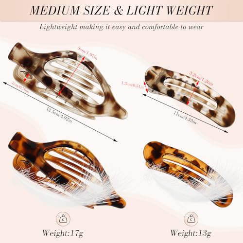 Save 50% on Obeoby 8PCS Flat Hair Clips with Code - Image 3