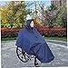 Fauteuil roulant robuste Poncho réutilisable couverture avant imperméable à l'eau Cape à la cache de fauteuil roulant pour personnes âgées handicapées