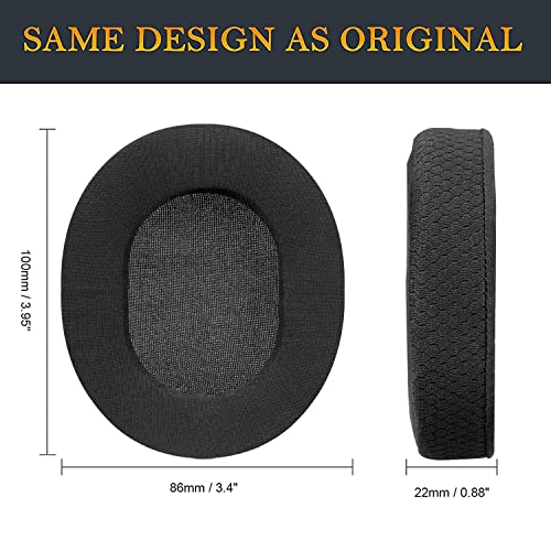 Soulwit Cooling Gel Ear Pads Cushions Replacement For Steelseries Arctis 1/Arctis 3/Arctis 5/Arctis 7/Arctis 9X/Arctis Pro/Arctis Prime Headset, Earpads With Noise Isolation Foam #TOP6