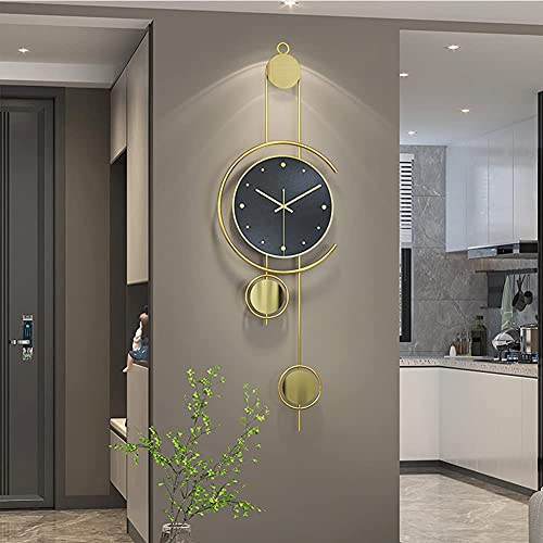 JRZTC Large Metal Wall Clocks Decorative Clock With Silent Movement Modern Wall Clock Art For Living Room, Bedroom, Office Decor steampunk buy now online