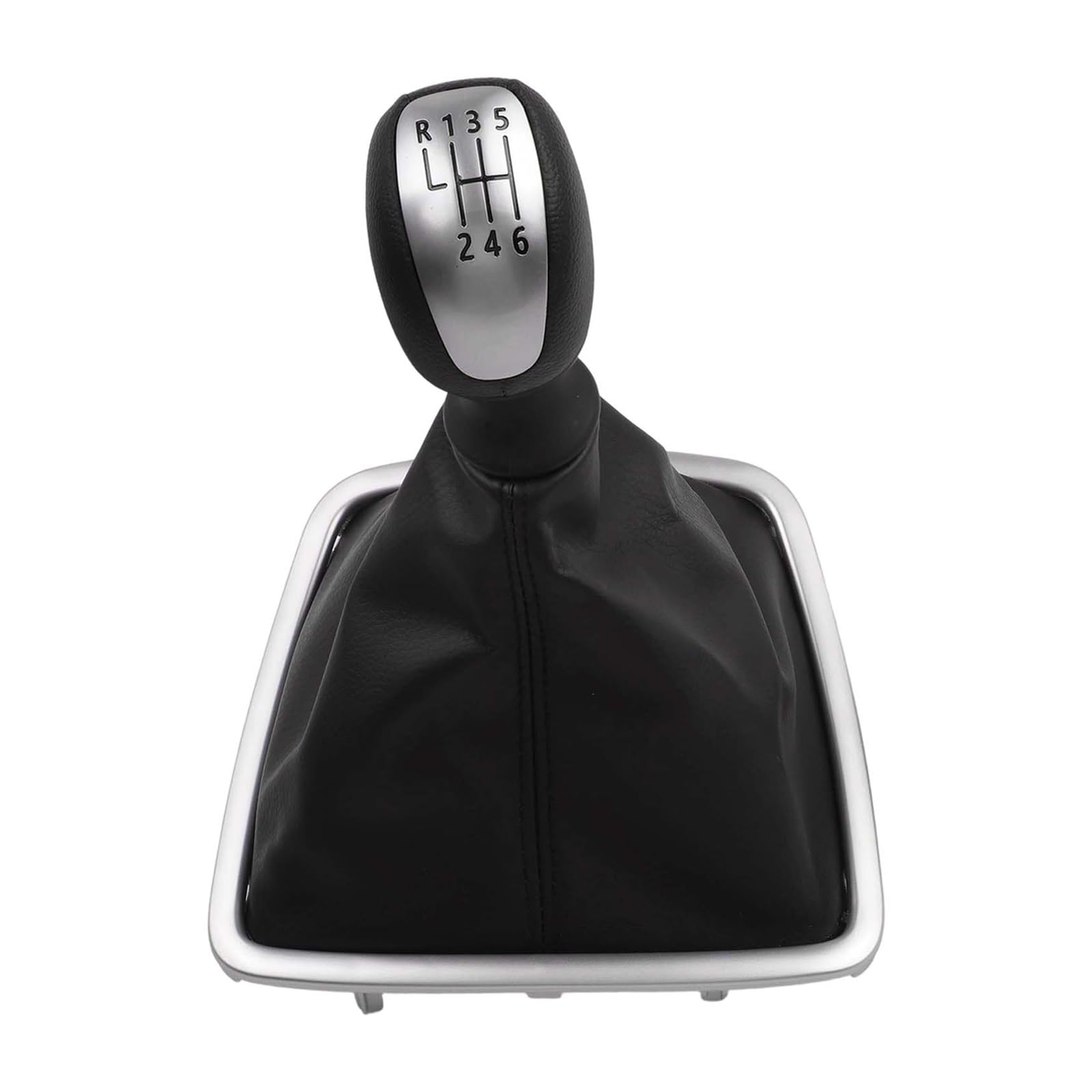 LVGVZTTGKM Gear Shift Knob for Laguna 3 III 2007-2014 Leather/ABS Upgrade