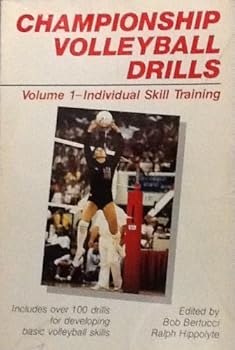 Paperback Championship Volleyball Drills: Individual Skill Training Book