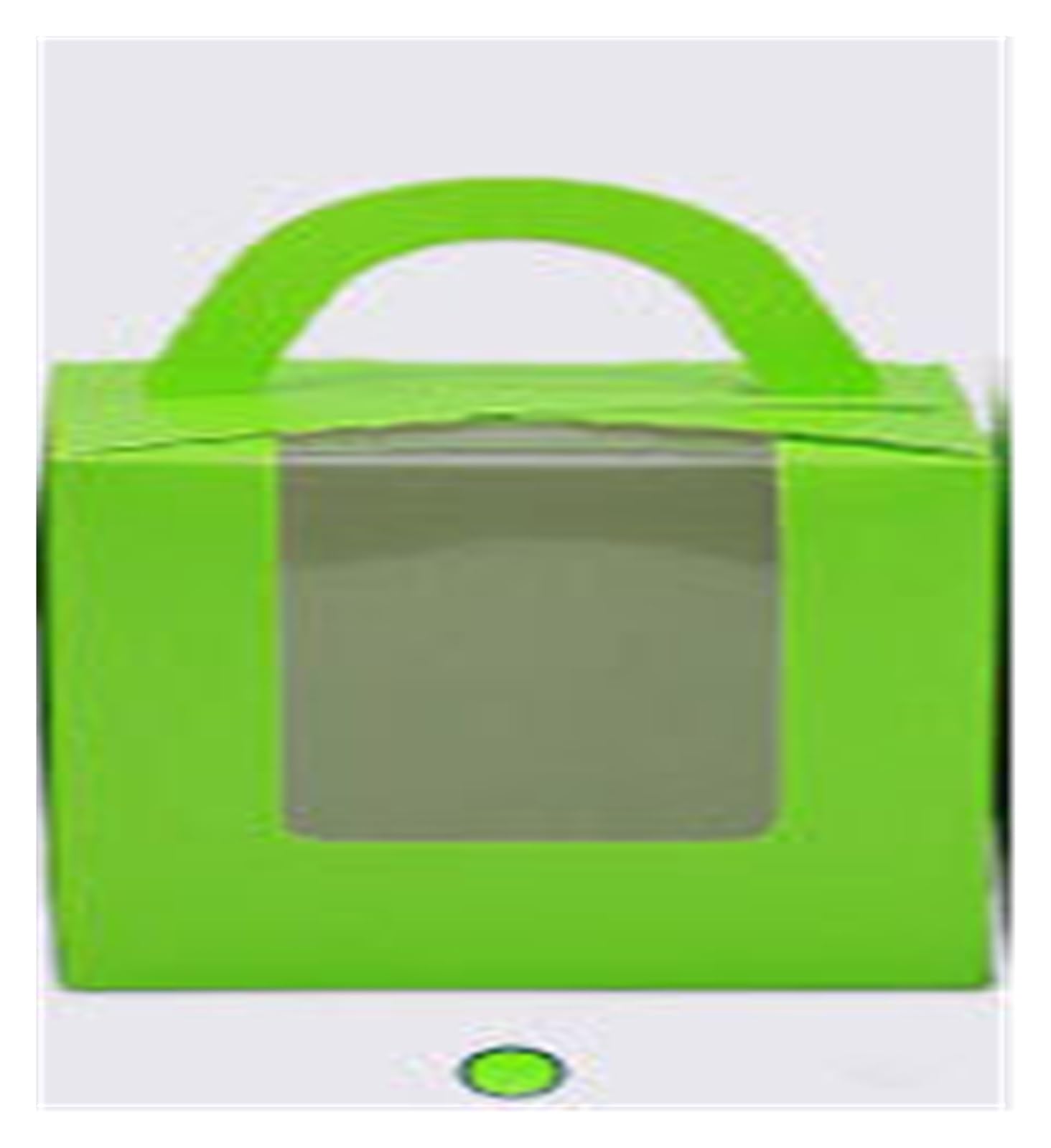 Cajas Para Cupcakes 50 Uds. Caja de papel Kraft for pasteles de 93x93x110mm con ventana de Pvc, caja de embalaje for galletas y cupcakes, caja de embalaje de regalo de Papel Kraft para Caja De Pastele