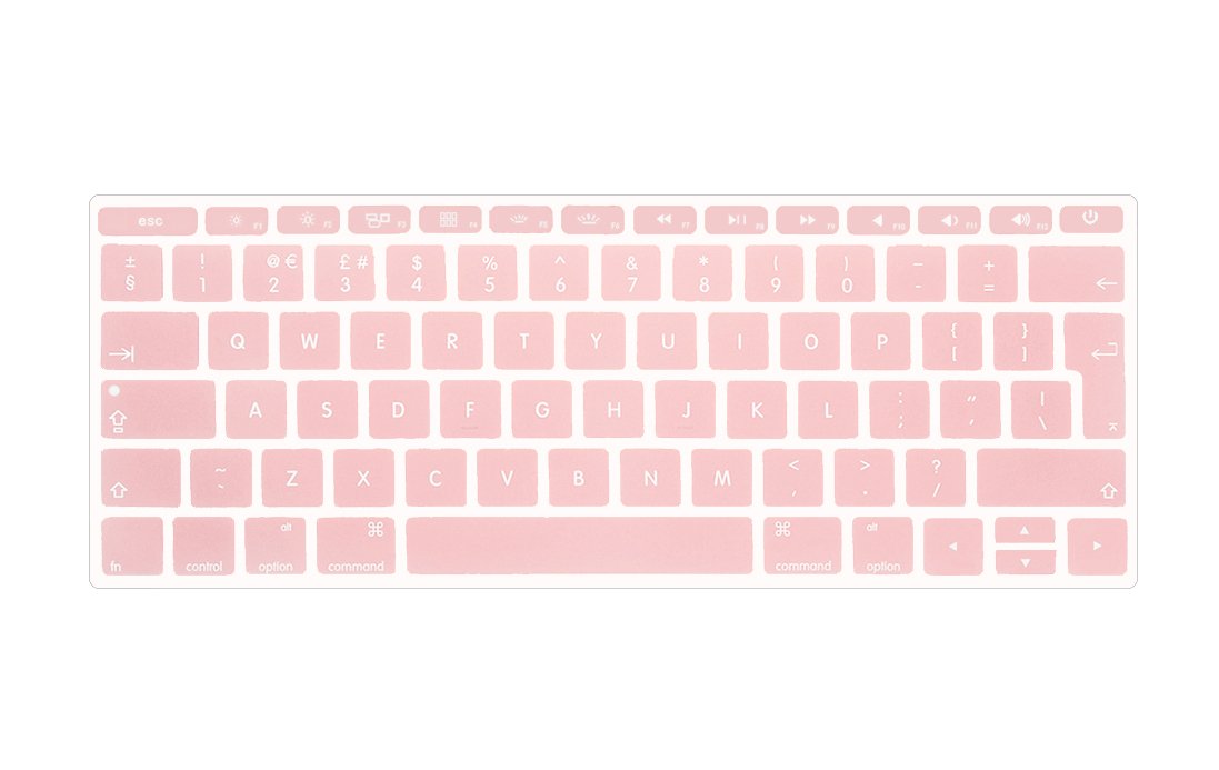 Se7enline Compatible with Macbook Keyboard Cover Skin for Mac Neo & Air 13/15 & Pro 14/16 inch (M5 M4 M3 M2 M1 A18 Pro) 2026/2025/2024/2023/2022/2021 Silicone Waterproof Dustproof EU Layout,Black — view 60