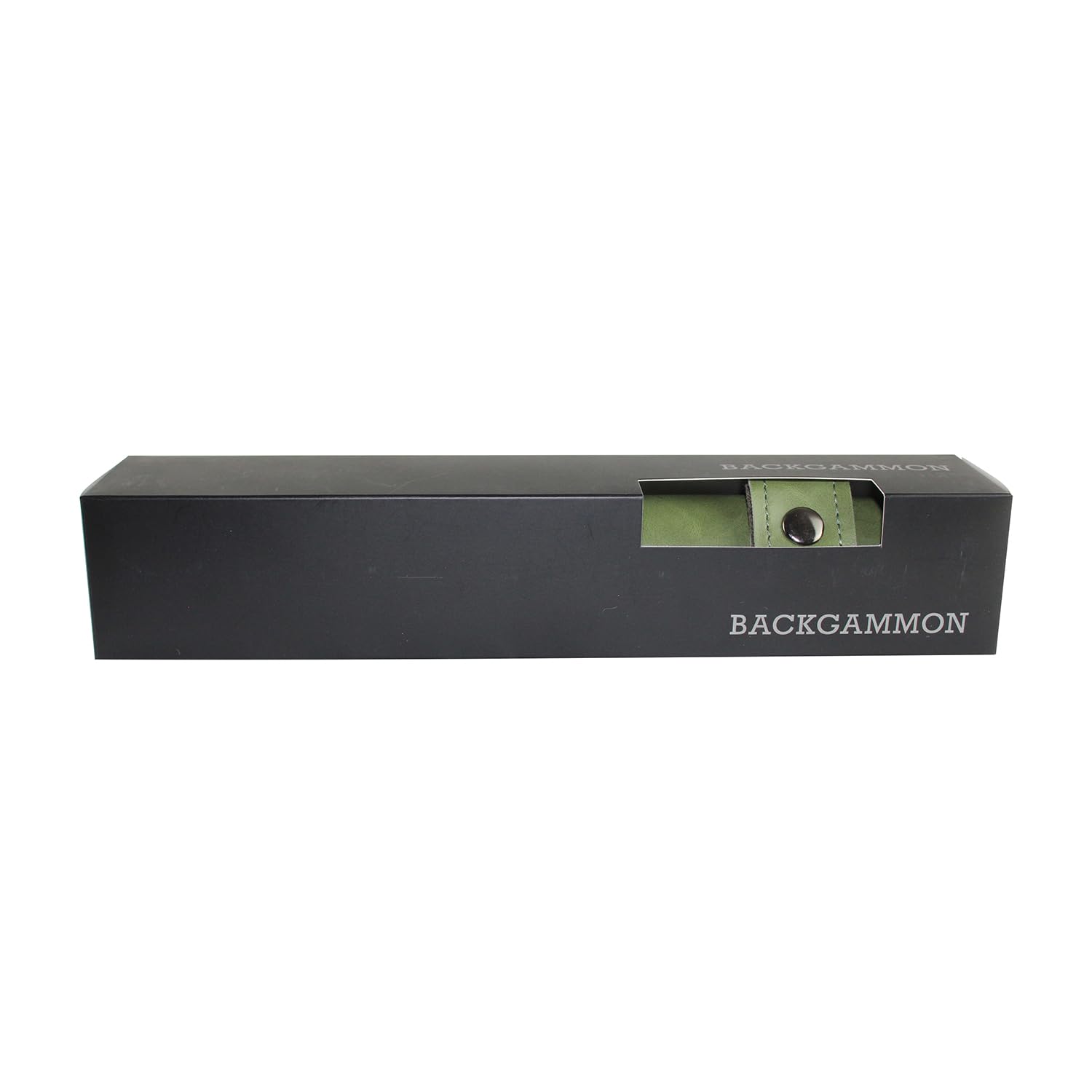 Podróżny zwijany backgammon zestaw 33 cm (zielony)