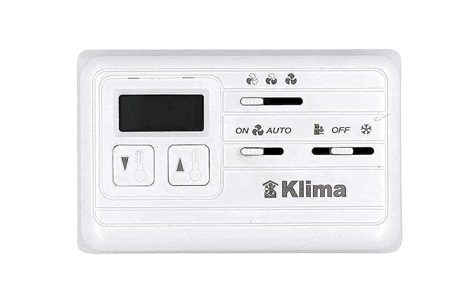 Klima Central Air Conditioner Thermostat TH-0022 - 24V/220V Working - Digital Screen with Buttons