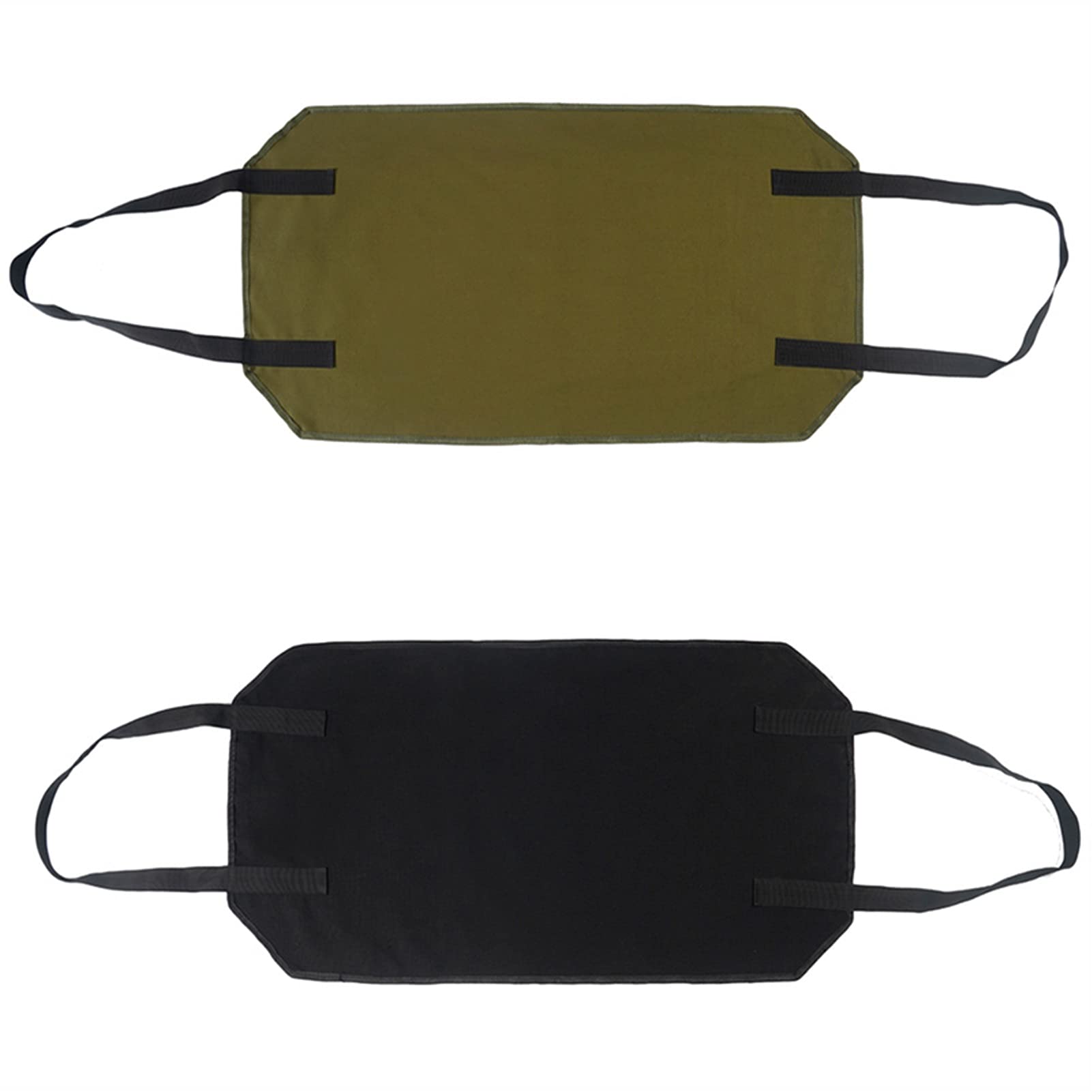 Torba z płótna Firewood Carrier - Outdoor Camping Log Holder z częścią przechowywania (kolor: C)