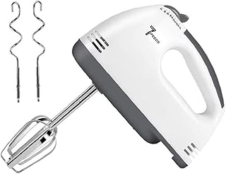 Batteur À Main Électrique Portable Mélangeur À Main Cuisine Blender En Acier Inoxydable Fouet Pour Cuisson Mélange Biscuits Eu Plug