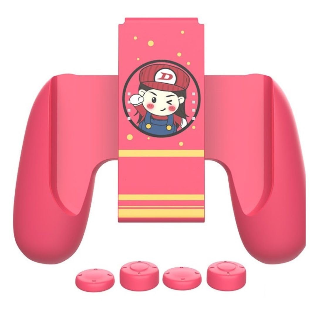 TMG Gaming Grip for Nintendo Switch Joy-Con Secure Fit Gaming Controller Grip with 4 Thumb Grip, Gamer Accessories for Joy-Con, Red (B0CM6VKJ4L) Amazon Price History, Amazon Price Tracker