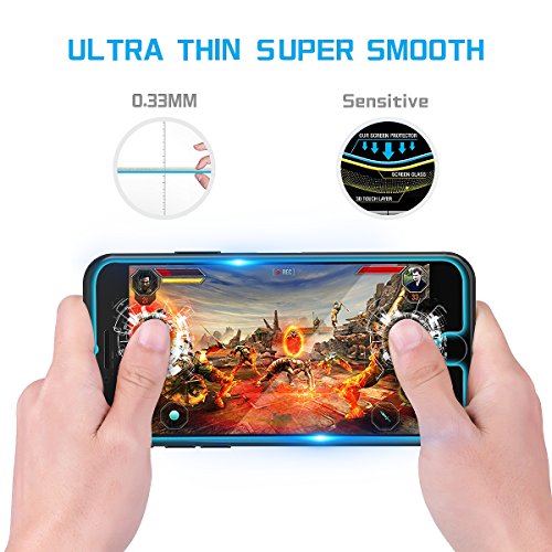 1 Pack - iPhone 6 6s Screen Protector, Manto