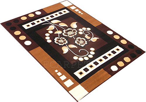 Image of TOP Selling Design with Multiple Choice 120X150 CM(4X5 FEET) Brown Multi