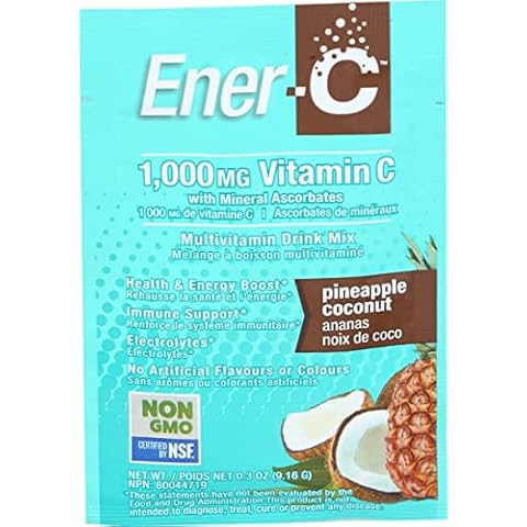 ENER-C MULTIVITAMIN Drink Mix Pineapple Coconut 30 x 9g Cover
