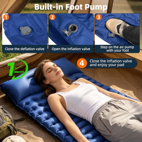NOWTOWIN Ultralight Camping Air Mattress