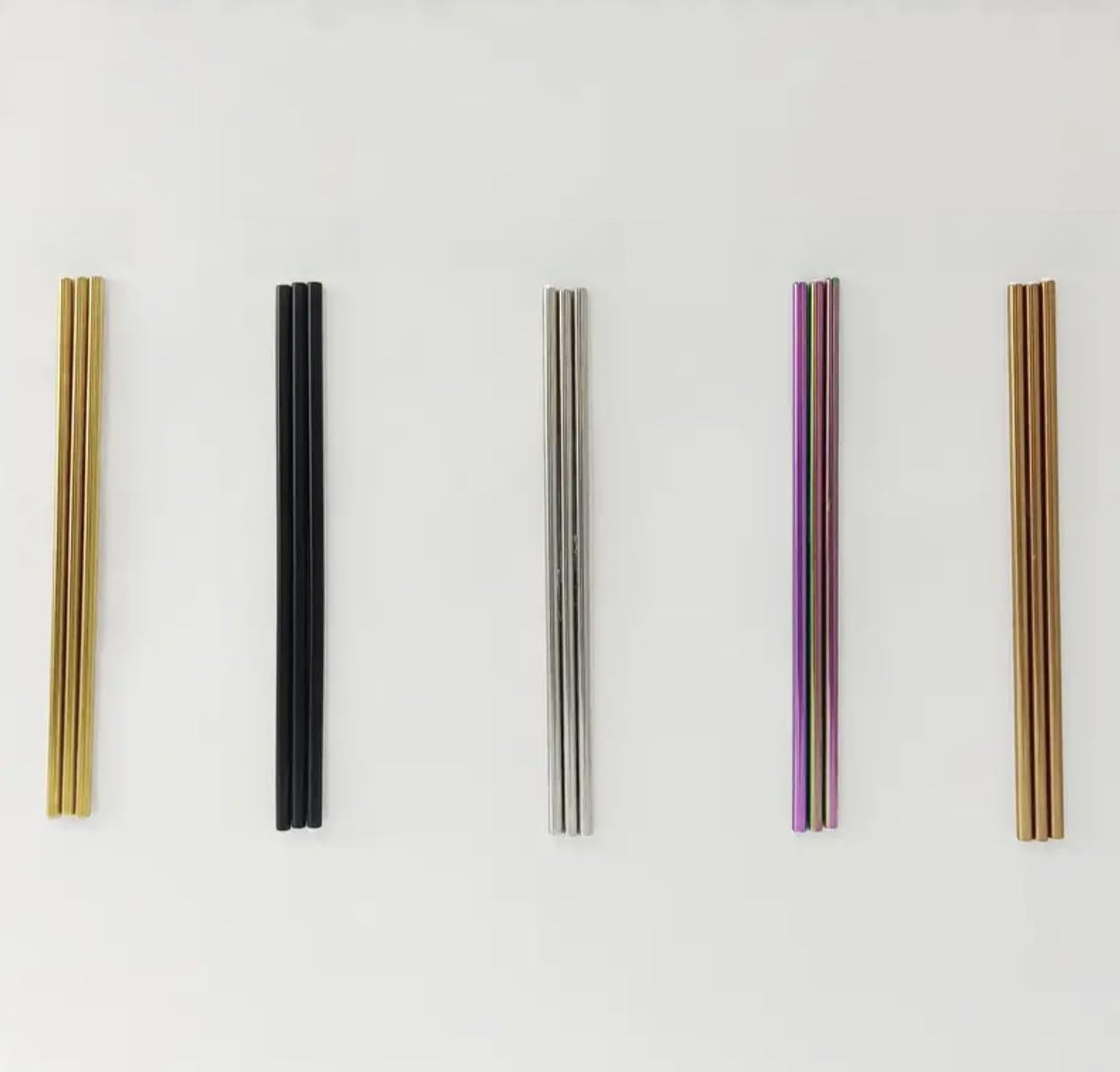 SONAGI Eternal Refillable Infinity Oil Candle Sticks - Minimalist Stainless Steel Wick, Smoke-Free & Odorless Reusable Oil Rods for Home Decor (Vase & Oil Not Included)- Black