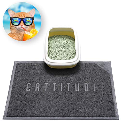 WePet Cat Litter Mat, Kitty Litter Trapping Mat, M Size, Premium Durable Soft