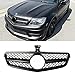 Samochodowa przednia kratka nerkowa grill zderzaki, do Mercedes Benz klasa C W204 C63 C180 C200 C230 C280 C300 Amg 2008-2014, ABS kratka podwójny bar siatka kaptur kratka wlotu powietrza sport akcesoria samochodowe