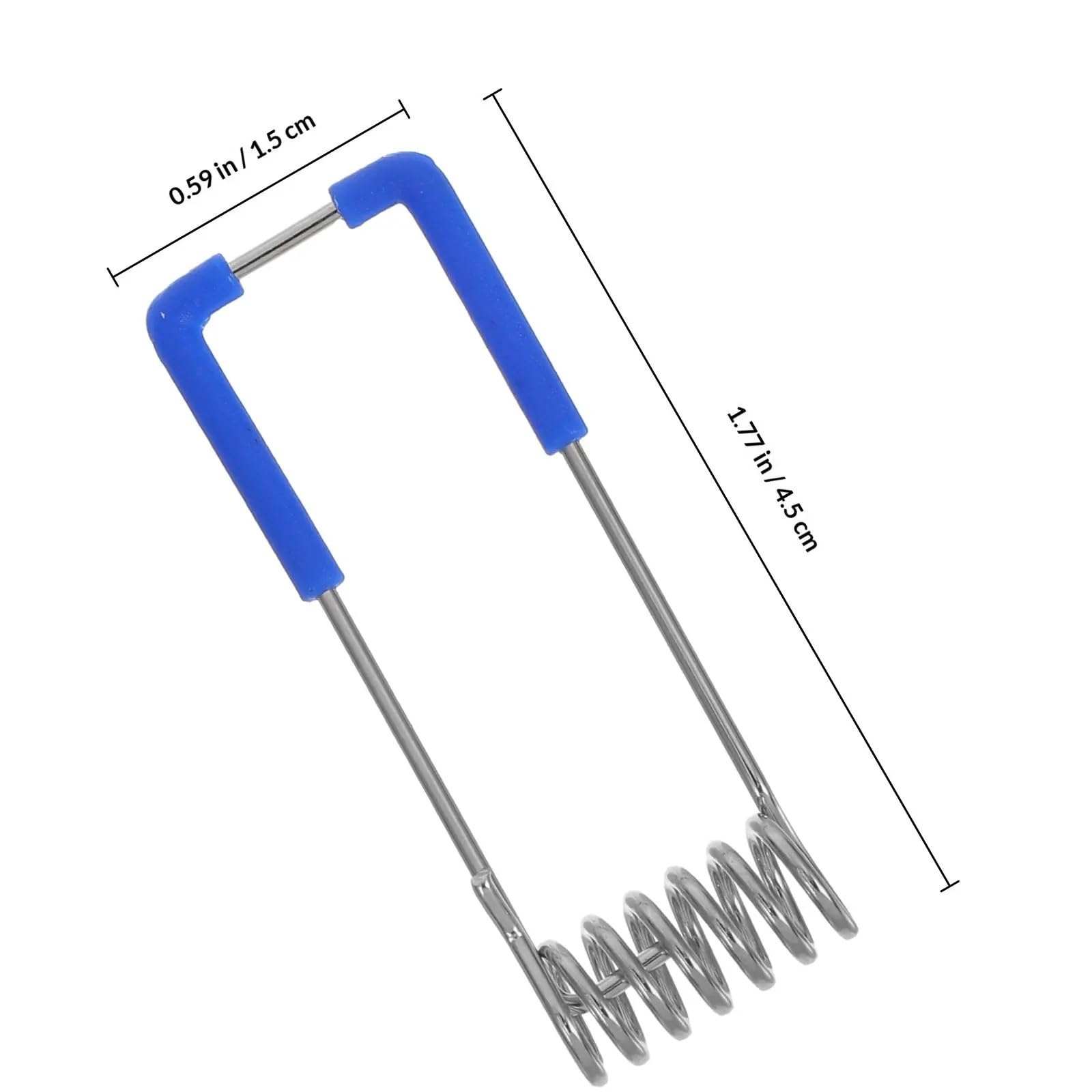 Clip a molla per downlight, 70 pezzi, morsetti a molla in metallo