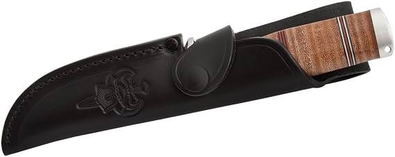 Fallkniven NL5 Fine Edge Fixed Blade Knife, Brown