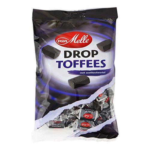 van Melle Licorice Toffee 8.8 Oz Bag (Pack of 6