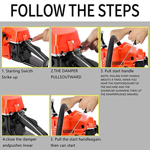 HUUH US Fast Shipment Gas Chainsaw 20