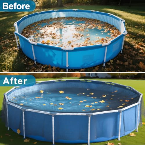 Malla para Piscina 20 ft x 20 ft Negra Resistente miniatura 6