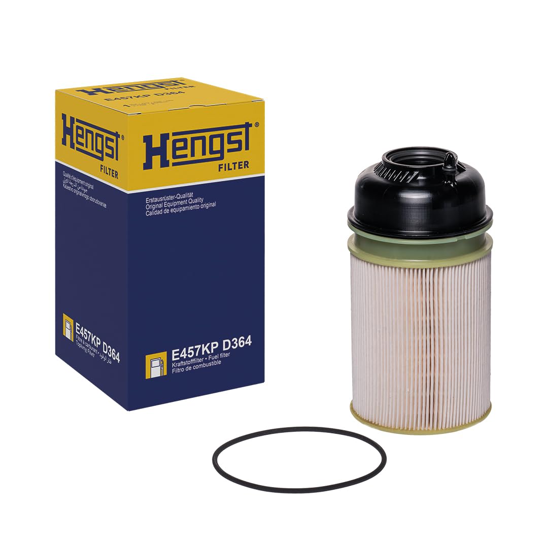 HENGST FILTER E457KP D364 Filtro carburante Cartuccia filtro con guarnizioni Compatibilità con MERCEDES-BENZ Citaro O 530 ACTROS MP4 / MP5 ANTOS AROCS