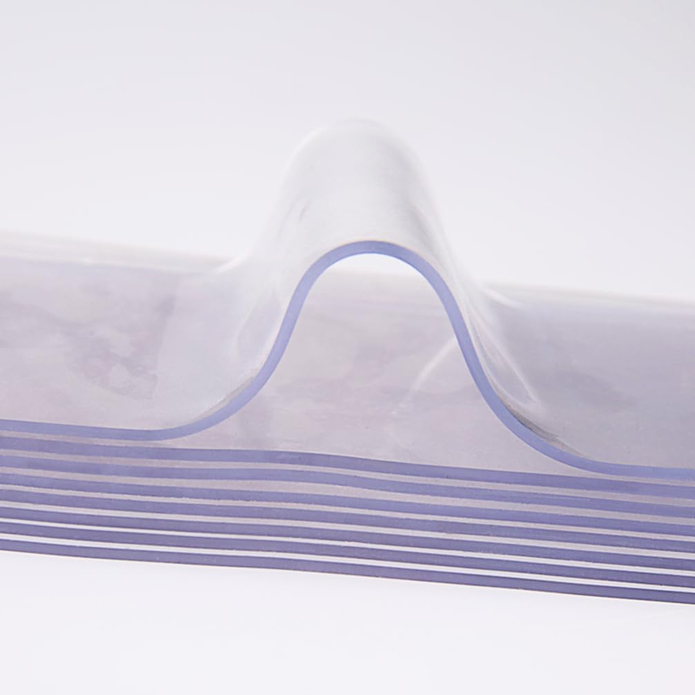 Tenda a Striscia,1.5mm Tenda elastica industriale Strisce di PVC,Trasparente | larghezza:0.75-3m/2.5-9.8ft,lunghezza:1.5-3m/4.9-9.8ft Tenda Industriale,per Congelatore/Celle Frigo/Macellerie-1.35×2m