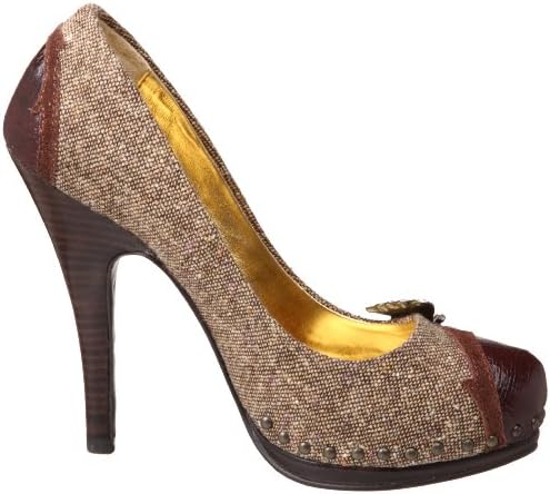 Naughty Monkey Women's Pretty Tree Fashion Pump,Brown,9.5 M US | Image 5