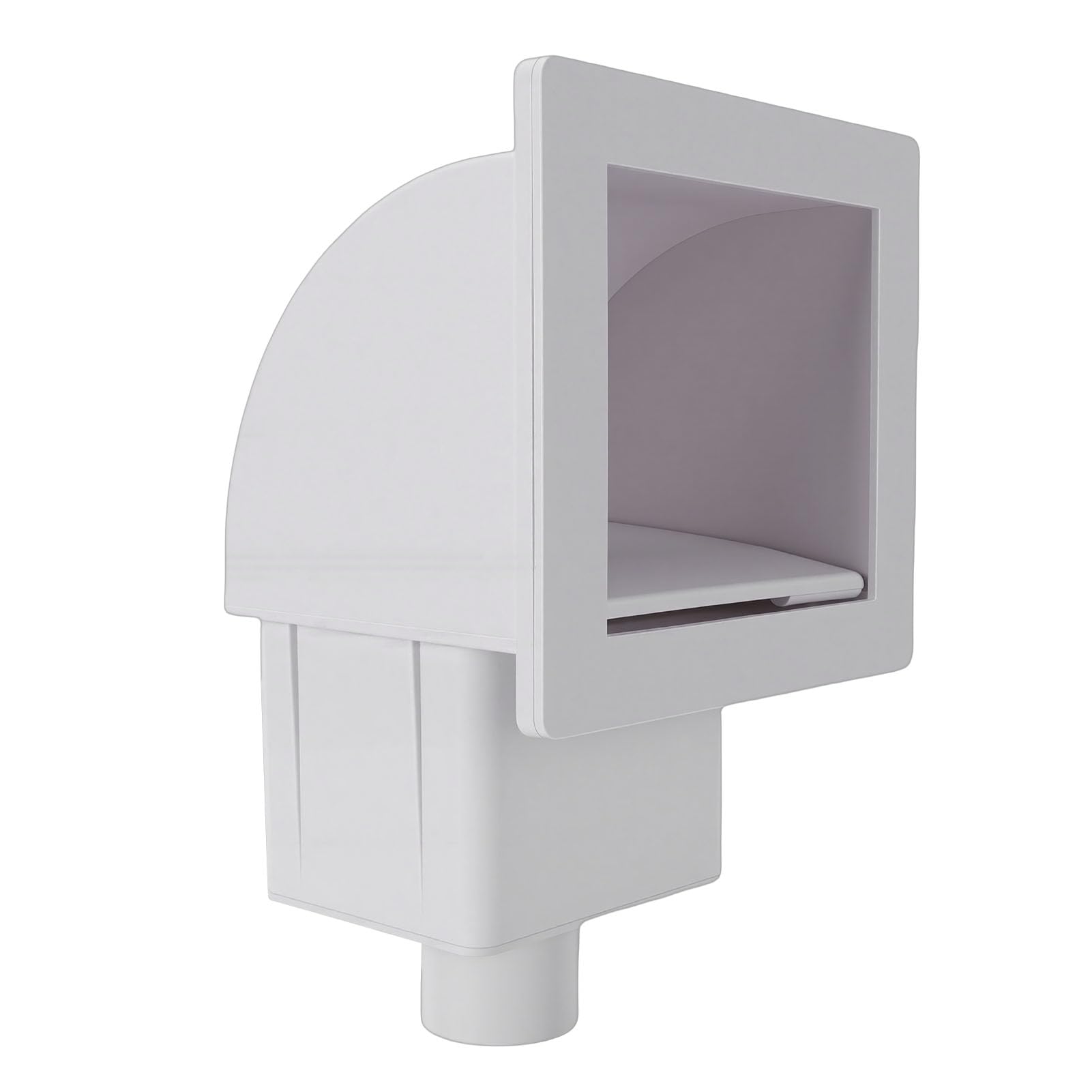 Greensen Skimmer per Piscina, Skimmer per Piscina Passante in ABS 20 X 18 X 32 Cm, Raccoglie Detriti Galleggianti Funzionamento Veloce e Facile, Design Compatto per Piscine Fuori Terra e Parchi