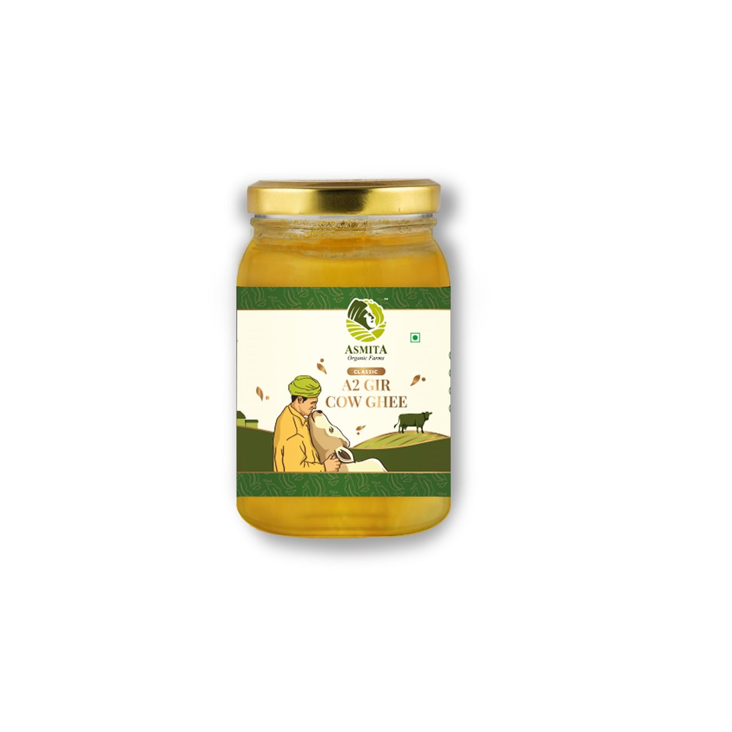 Asmita Organic Farms Pure A2 Gir Cow Ghee the Ayurvedic Delight | Gir Gau Amrut | Hand-Churned | 100% Desi Gir cow milk ghee | (B0CDC36XKN) Amazon Price History, Amazon Price Tracker