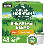 Green Mountain Coffee Roasters Decaf Breakfast Blend, K-Cup Portion Pack for Keurig K-Cup Brewers (Pack of 48)