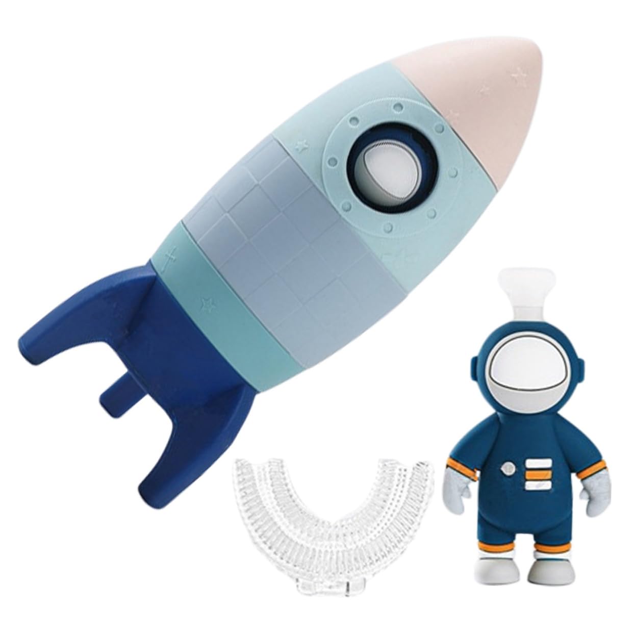 SUPVOX Juguetes Apilables Educativos De Silicona para Niños Pequeños De 1 a 2 Años, Torre Apilable Colorida, Juguete Espacial Interactivo para Desarrollo Cognitivo y Juego Familiar