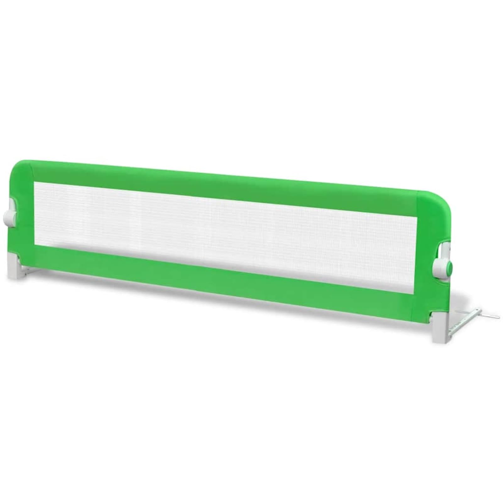 Gecheer Sponda di sicurezza per lettino bambino, dimensioni 150x42 cm, colore verde, per cameretta
