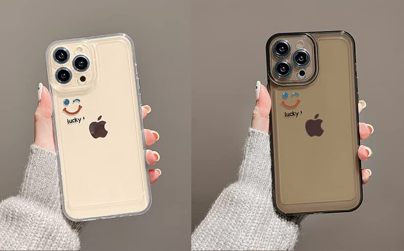 Coque transparente pour iPhone 11 Pro fine et jolie pour femmes et adolescentes