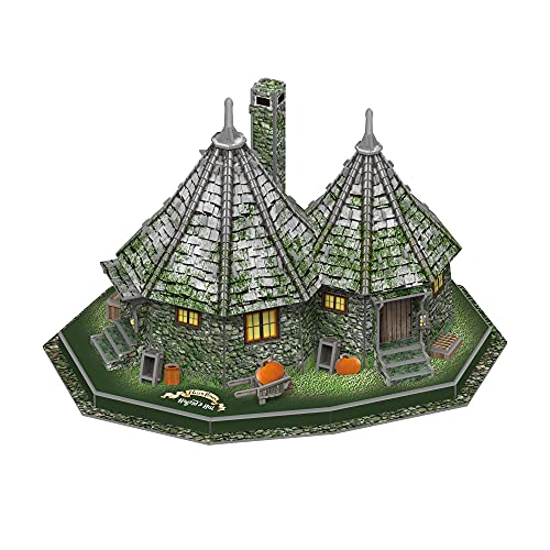 Puzzle 3D de la cabaña de Hagrid de Harry Potter, juguete de construcción 08482 2