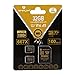 2 Pack 32GB Micro SD SDHC Memory Card Plus Adapter (Class 10 U1 UHS-I V10 A1 Pro MicroSD HC) Amplim 2X 32 GB Ultra High Speed 667X 100MB/s UHS-1. Cell Phone, Tablet, Camera TF MicroSDHC Flash