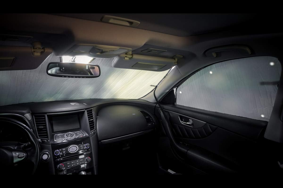 Custom Windshield Sunshade for Jaguar XK8, 1996-2006, Made in USA