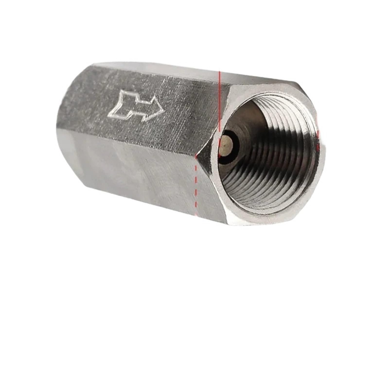 Uyzndkvsi Cv-06 Check Valve 6Mm 8Mm 10Mm 1/4 1-Way Valve(Cv-06)