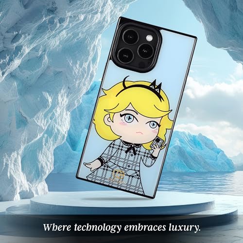 Image of COCOMII Rectangle for iPhone 16 Pro Max Case, Sky Plaid Coco&MII