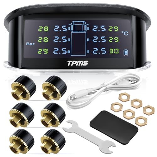 This-Hill-Tire-Pressure-Monitoring-System-Wireless-TPMS-Tire-Pressure-Monitor-System0-8-Bar-with-Solar-Charger-RV-TPMS-with-6-sensors-5-Alarm-Modes-LCD-Display-Auto-Sleep-ModeEasy-to-Install