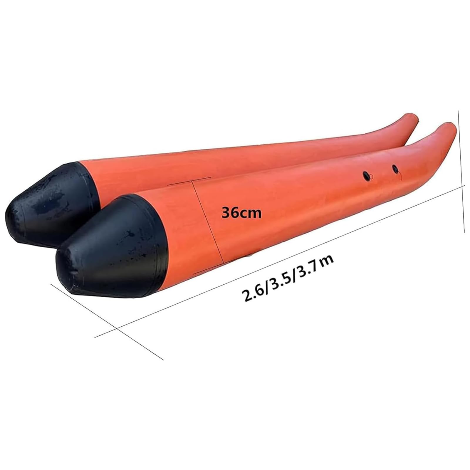 Float Angelboot-Zubehör – Aufblasbare Katamarane, Wasserfahrräder und schwimmende Angelboote für den Freizeitgebrauch, 2,6 m Größe, langlebiges und leichtes Design