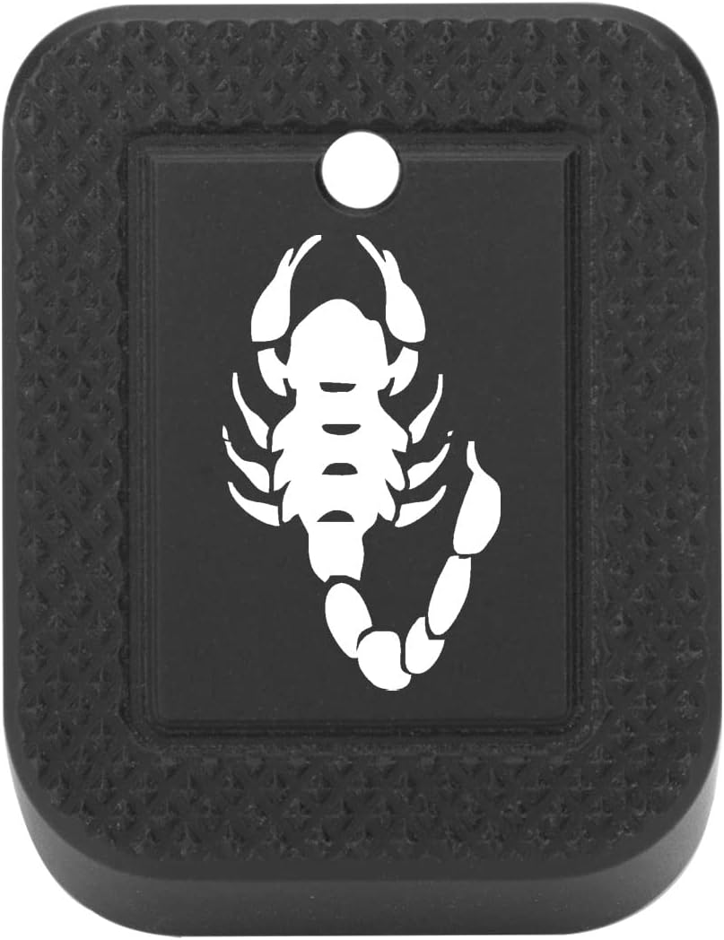 NDZ Performance Magazine Base Plate Extension for Sig P320 X Series & XFIVE Legion 9MM Laser Engraved Anodized Aluminum, Made in The USA - Choose Engraving & Plate Color