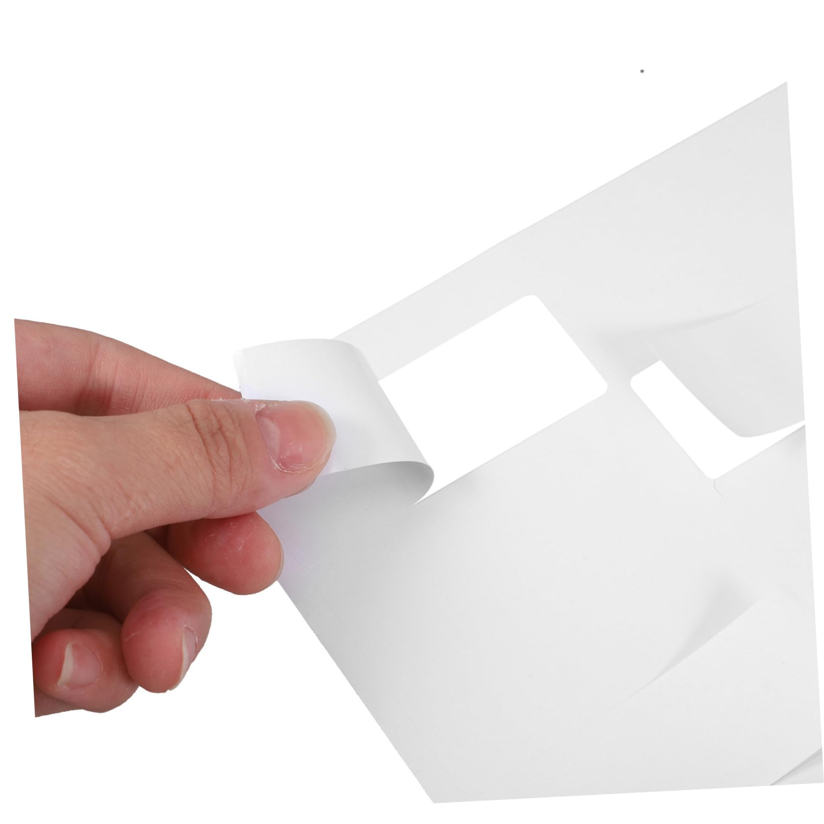 Étiquettes Autocollantes D’adresse 100 Pièces Papier Blanc Imprimable