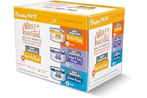 Heartfelt Nutrition for Feline Friends: Whole Hearted Adult Wet Cat Food Variety Pack