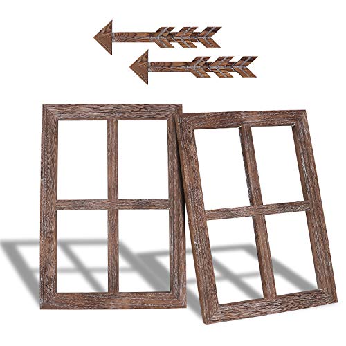 Honest Farmhouse Wall Décor Window Frame ,Rustic Window Pane with Arrows Decor,Home Decor Window Barnwood Frames,Window Rustic Wall Art for Entryways, Living Room, Dining Room, Bedroom, 2 Set(Small) Honest Farmhouse Wall Décor Window Frame ,Rustic Window Pane with Arrows Decor,Home Decor Window Barnwood Frames,Window Rustic Wall Art for Entryways, Living Room, Dining Room, Bedroom, 2 Set(Small)