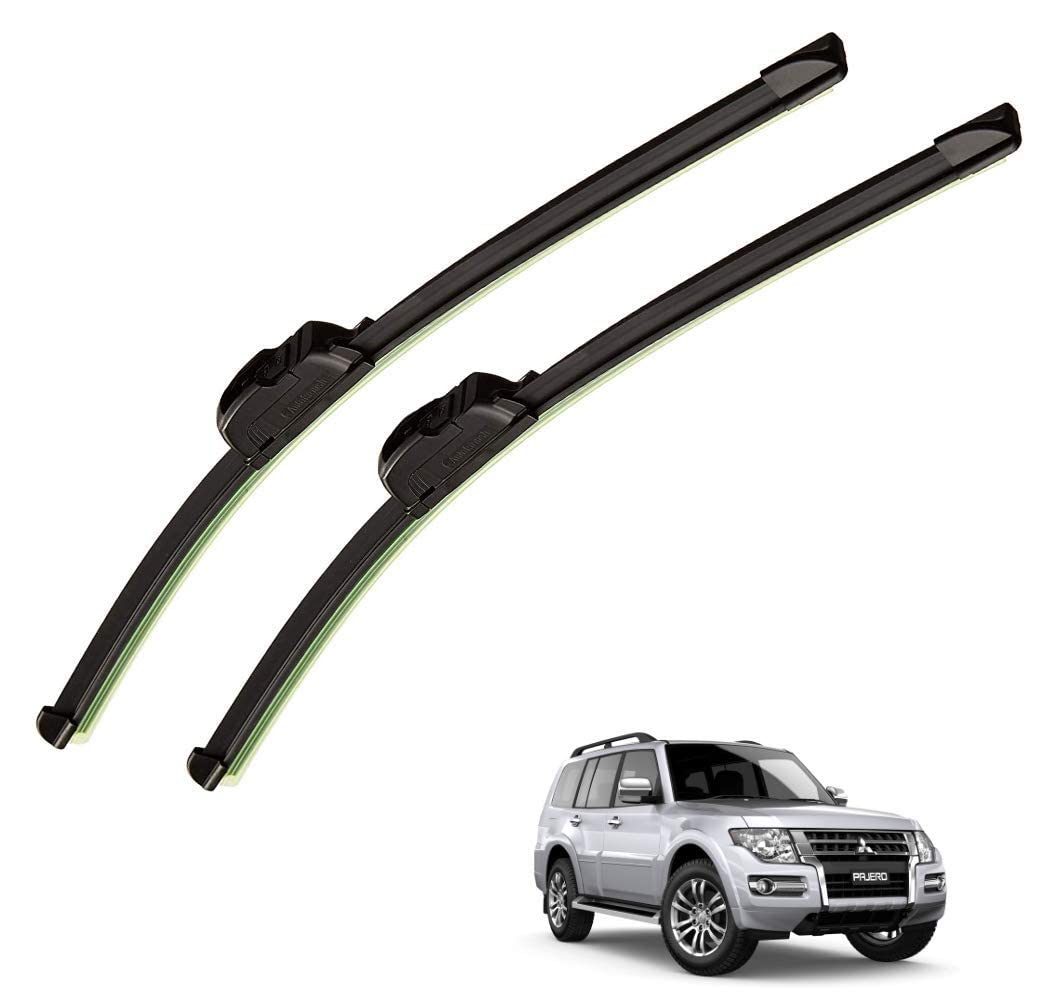 Auto Hub Car Wiper Blade Compatible with Mitsubishi Pajero, Windshield Car Wiper Blades Pajero - Set of 2 Pcs (D-22,P-20)