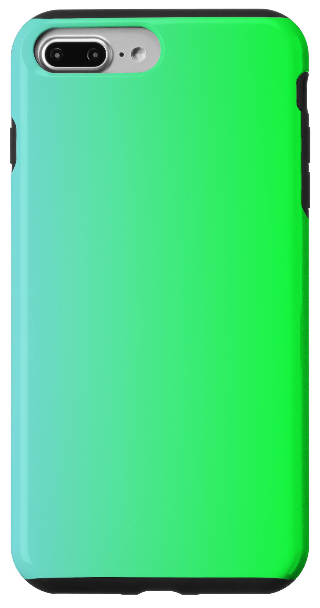 Vintage Green to Blue Fading Gradient Aesthetic Ombre Teal Case for iPhone 7 Plus/8 Plus