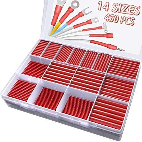 Set di tubi termorestringenti (240 pezzi: 4, 5, 7 e 8 mm) - Wood, Tools